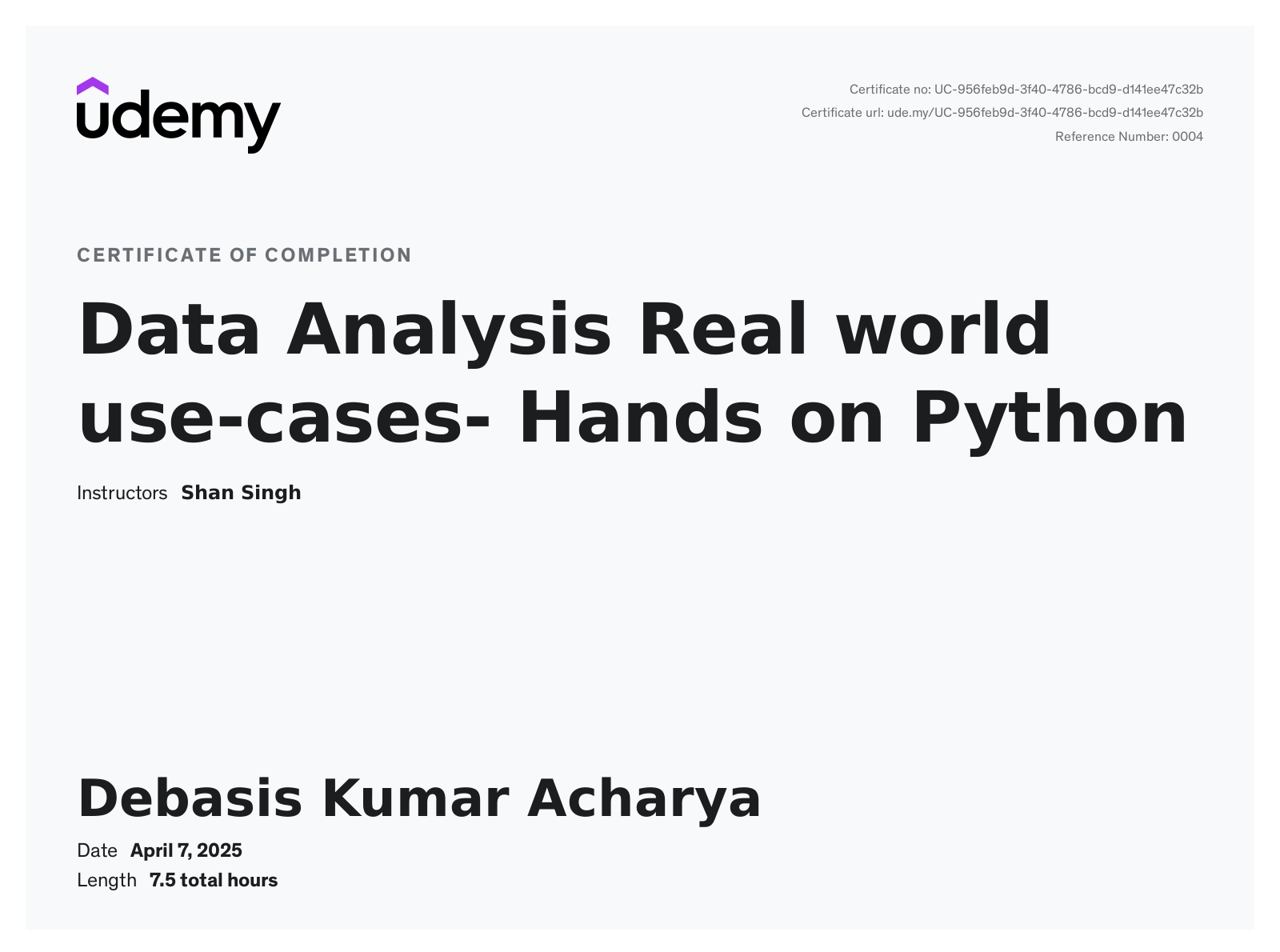 Data-analysis-certification